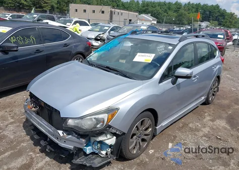 2016 Subaru Impreza 2.0I Sport Limited из США, поврежденный, VIN JF1GPAY69G8262965